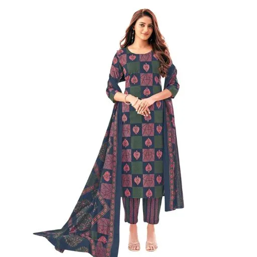 Printed Cotton Dress Materials