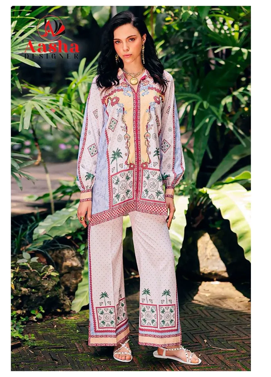 Aasha Turkis Vol 9 Modal Print Wholesale Co Ord Set Collection