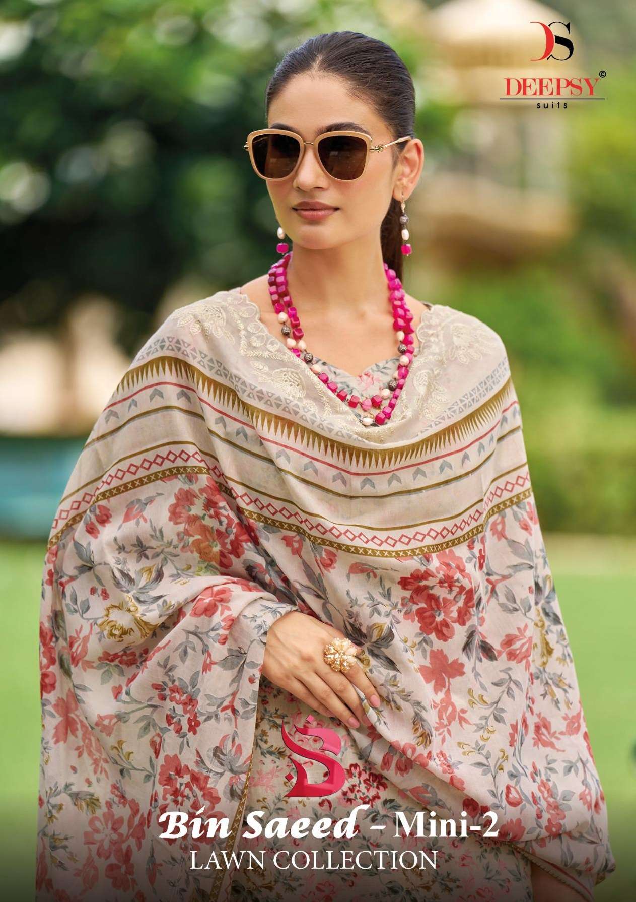 Deepsy Bin Saeed Mini Lawn Collection Vol 2 Pure Cotton Wholesale Pakistani Suit Collection