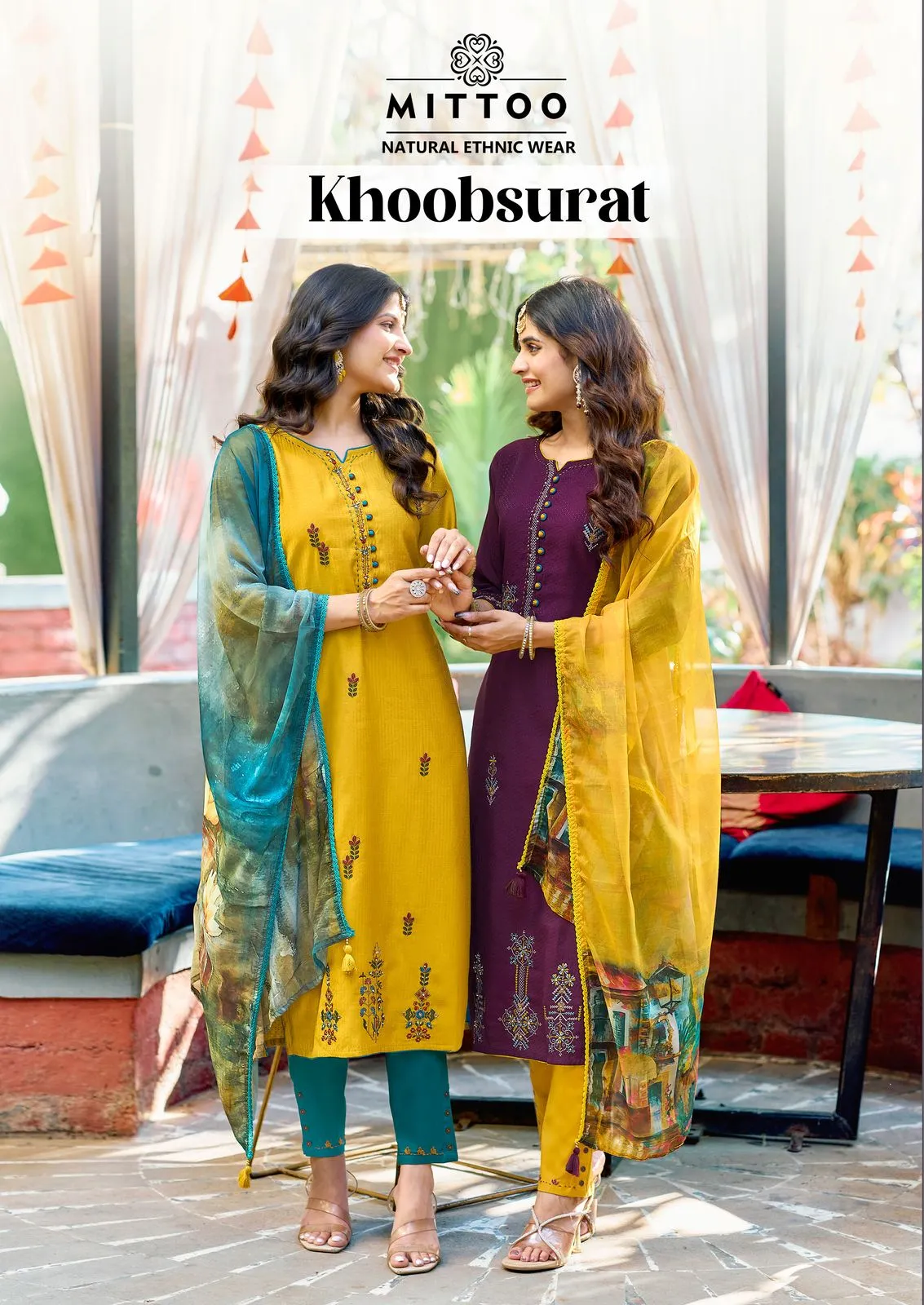 Mittoo Khoobsurat Viscose Weaving Premium Wholesale Readymade Suit Collection