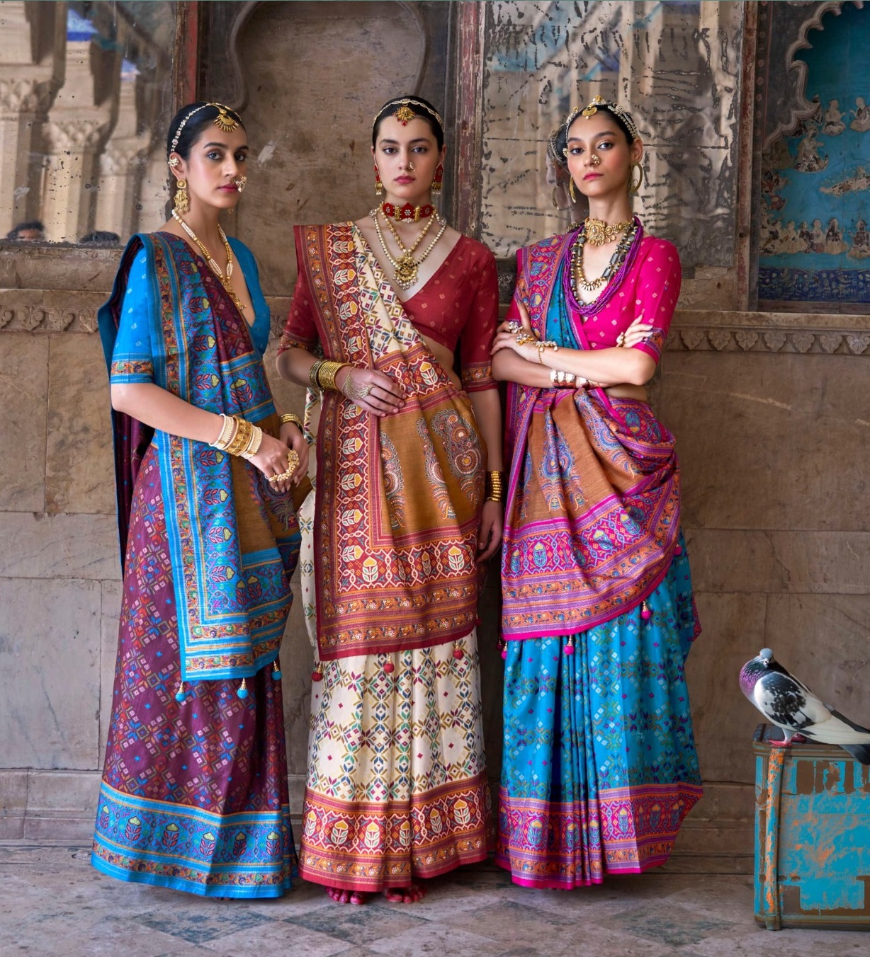 Kreshva Naari Pv Silk Wedding Wear Printed Wholesale Sarees Collection