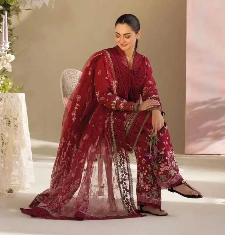 Deepsy Sobia Nazir Lawn 25 Cotton Embroidery Wholesale Pakistani Salwar Kameez Collection