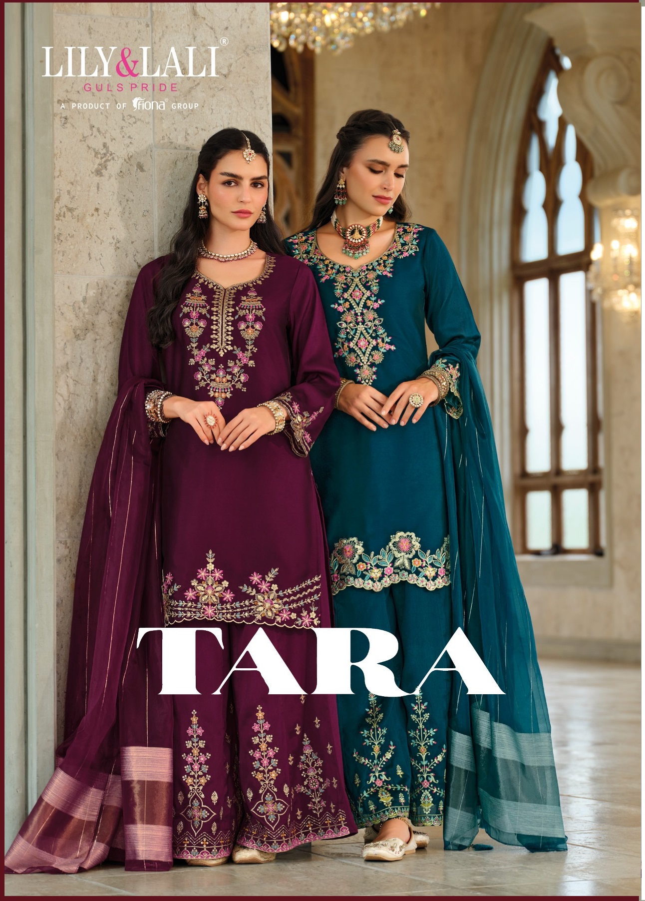 Lily And Lali Tara Silk Embroidery and Handwork Wholesale Readymade Collection