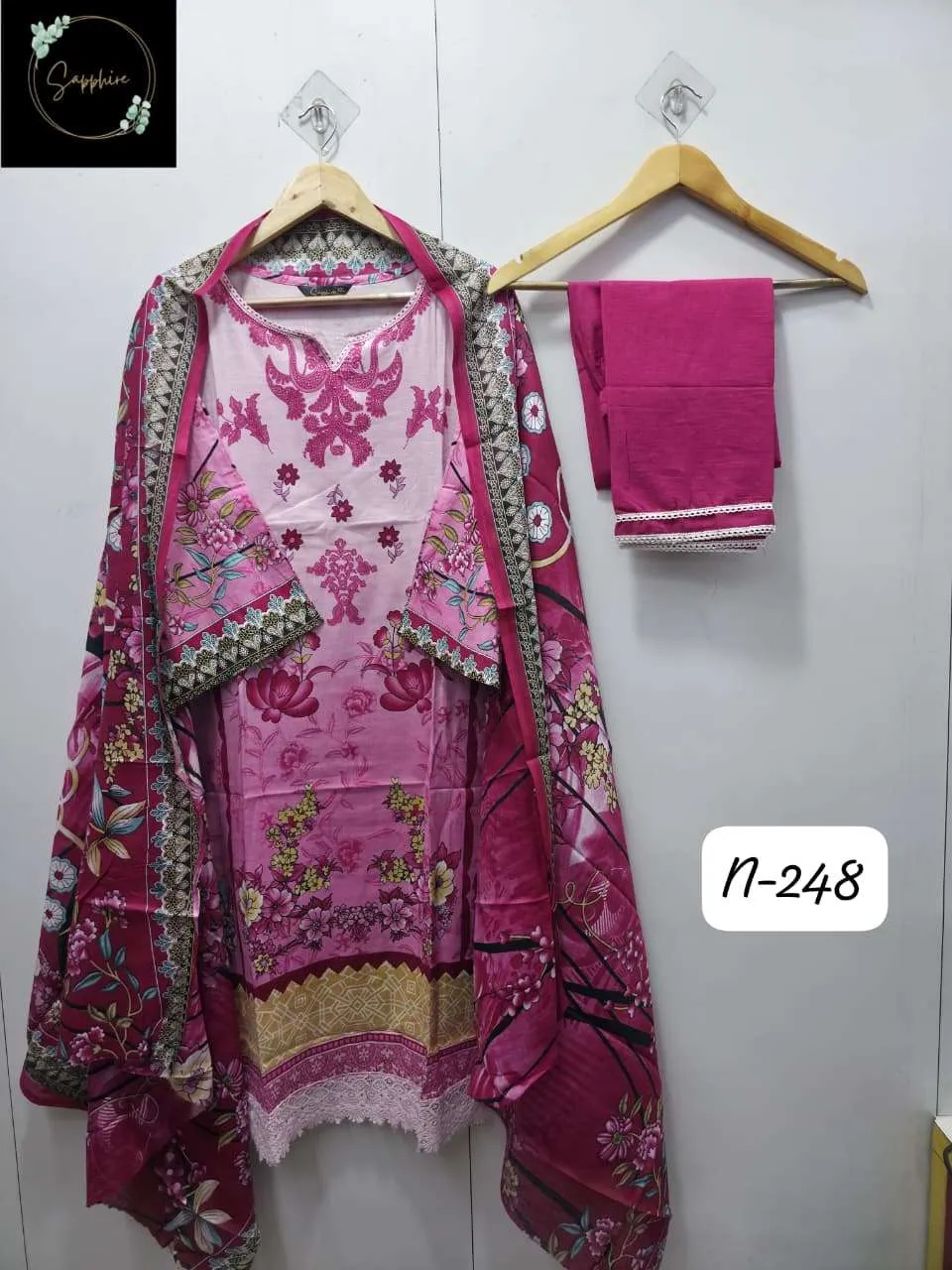 Rama Export Agha Noorain N 248 Pure Lawn Wholesale Pakistani Readymade Suit Collection