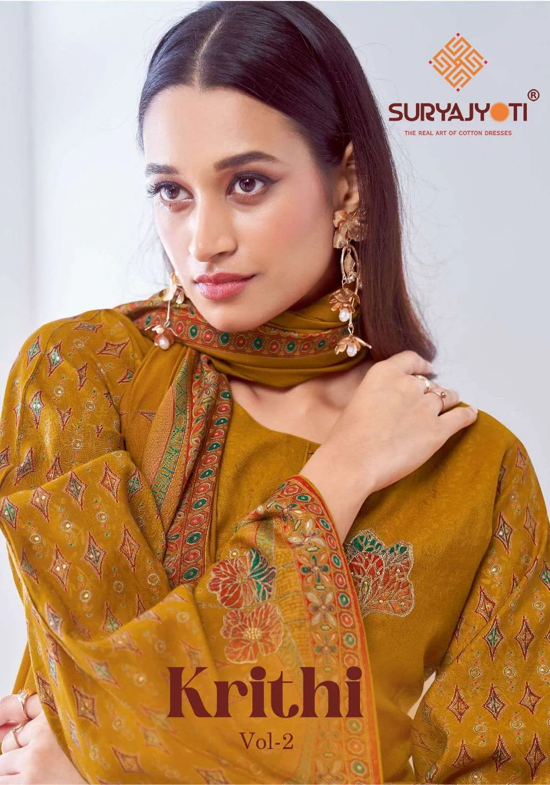 Suryajyoti Krithi Vol 2 Modal Jacquard Wholesale Salwar Suit Collection