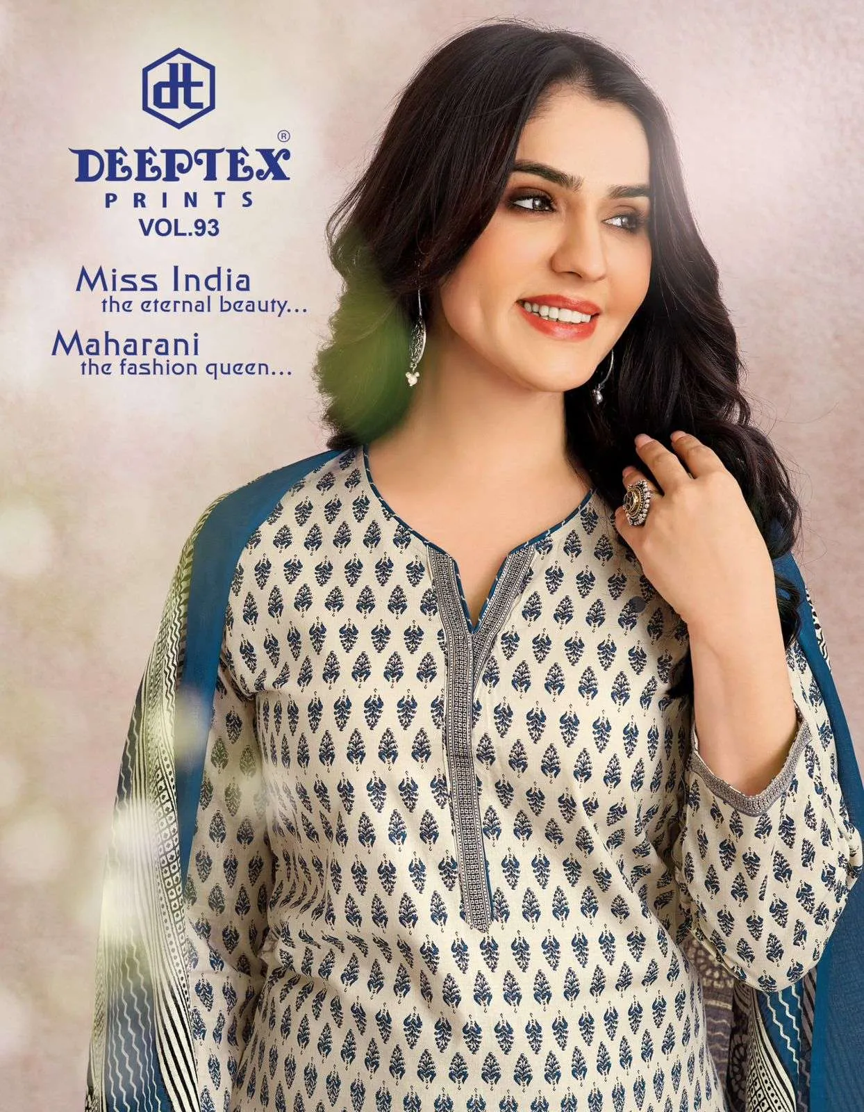 Deeptex Print Miss India Vol 93 Pure Cotton Wholesale Salwar Suit Collection
