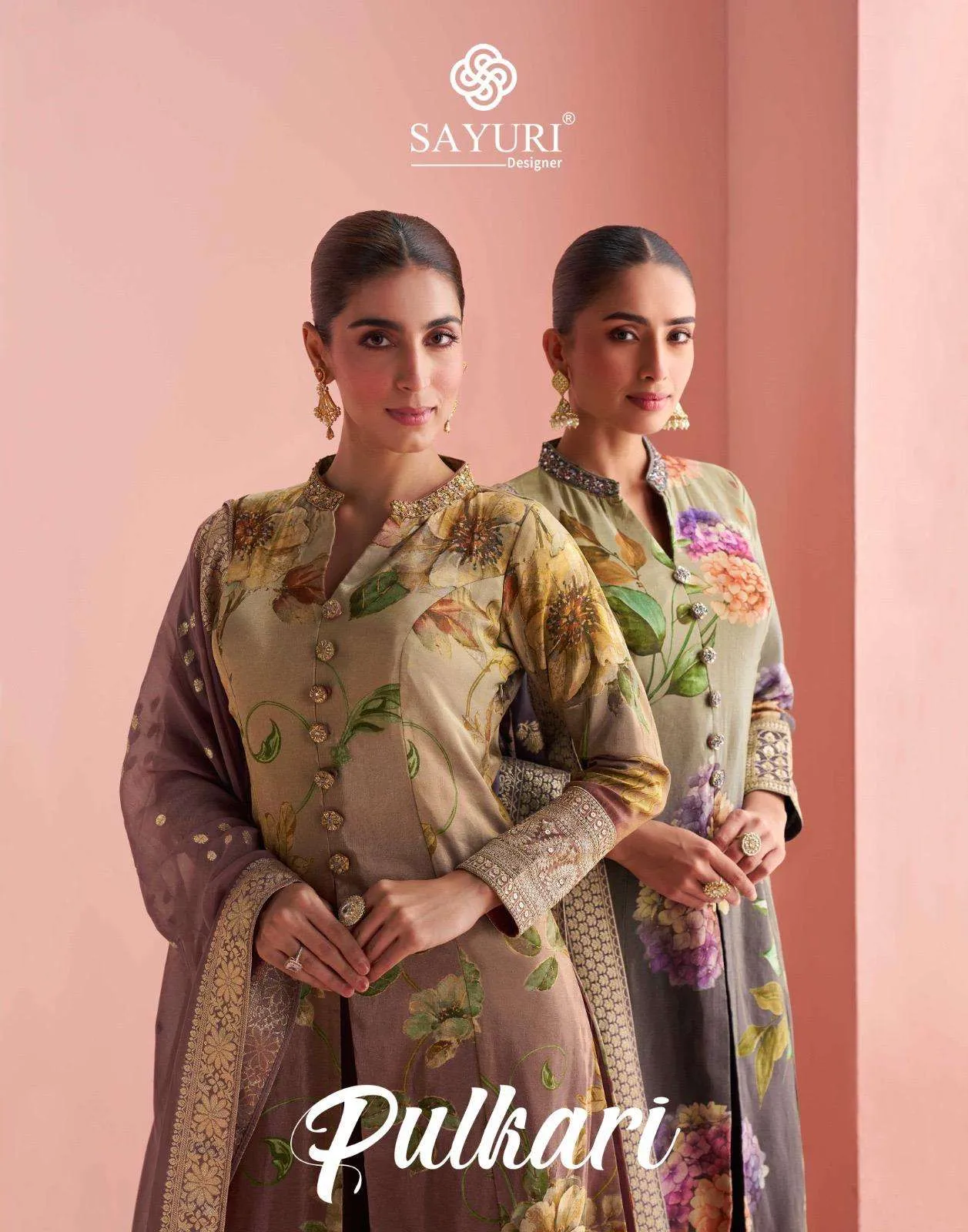 Sayuri Designer Pulkari Real Premium Silk Wholesale Designer Party Wear Collection