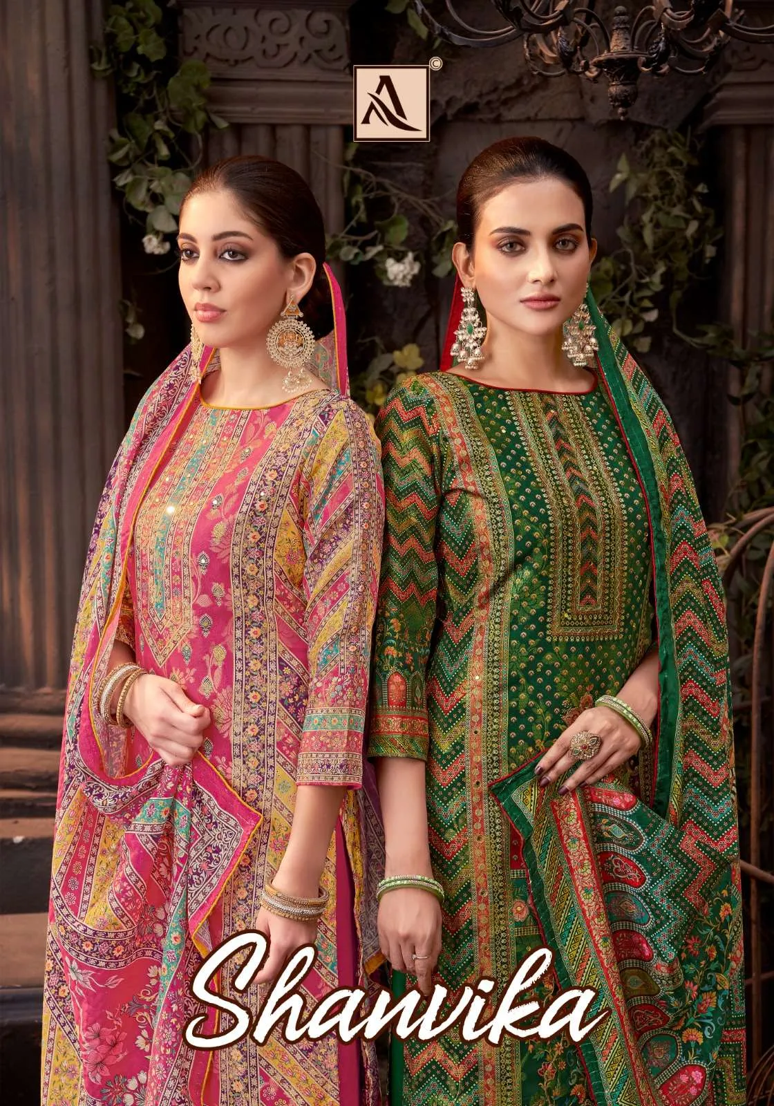 Alok Suits Shanvika Premium Jacquard Wholesale Designer Work Suit Collection