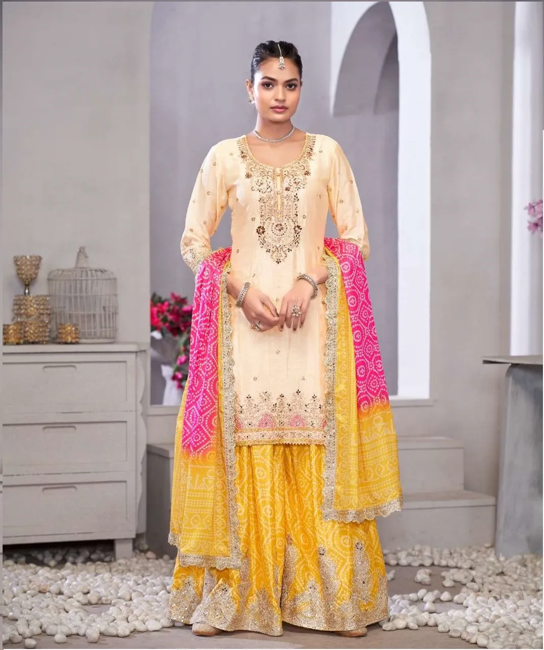 Gulzar Suroor Premium & Finest Chinnon Wholesale Designer Wedding Wear Collection