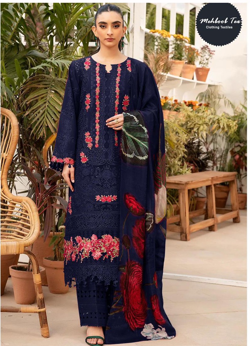 Mehboob Tex Design No - 1716 BC Pure Cotton Wholesale Pakistani Salwar Suits