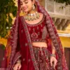 Anantesh Wedding Bride Vol 3 D NO: - 13008 Premium Velvet Wholesale Designer Bridal Lehenga Choli Collection