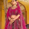 Anantesh Wedding Bride Vol 3 D NO: - 13010 Premium Velvet Wholesale Designer Bridal Lehenga Choli Collection