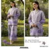 Hoor Tex Imported Rayon Satin Printed Readymade Co-ord Set