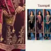 Ibiza Taamasi Viscose Velvet Embroidery Wholesale Designer Winter Salwar Kameez Collection