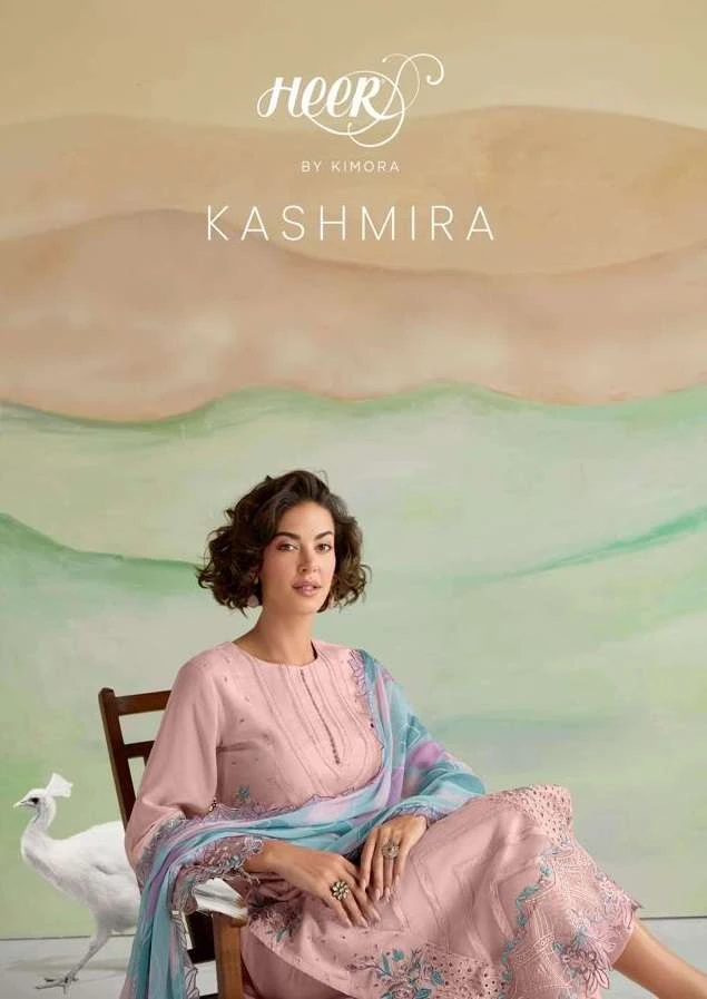 Kimora Heer Kashmira Pure Muslin Wholesale Designer Salwar Suit Collection