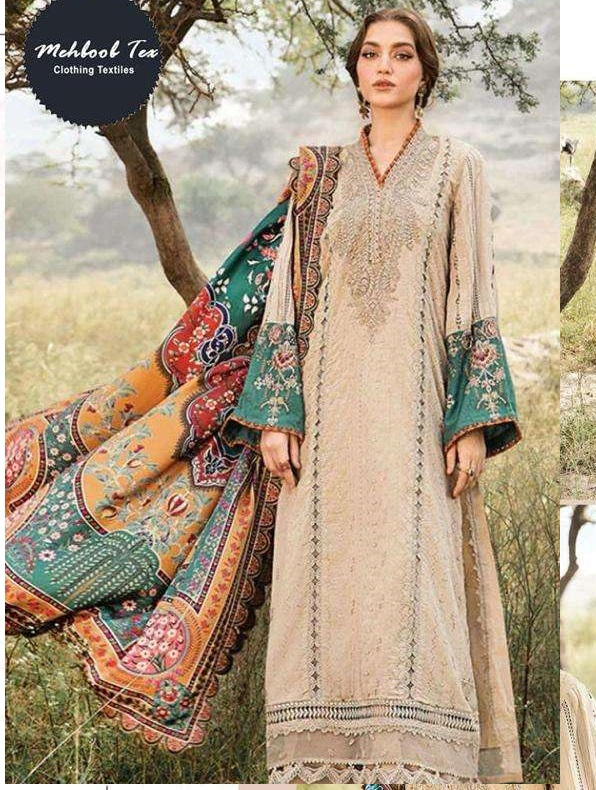 Mehboob Tex Design No-1578 BC Viscose Lawn Wholesale Pakistani Suit Collection
