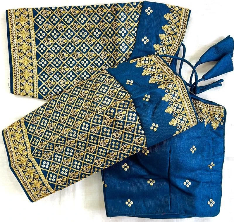 Rama Export 188 Heavy Italian Silk Wholesale Designer Blouse Collection