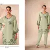 Rama Export Amira Pure Roman Silk Wholesale Kurti with Bottom Collection