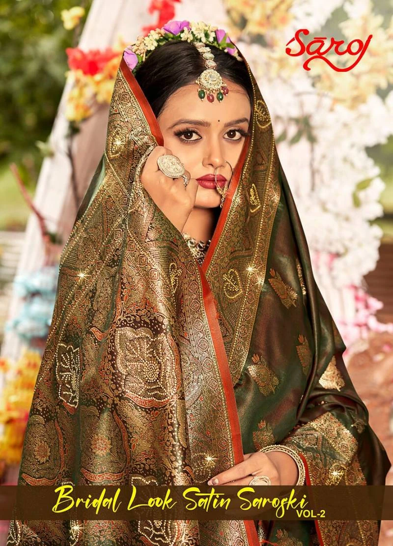 Saroj Bridal Look Satin Saroski Vol 2
