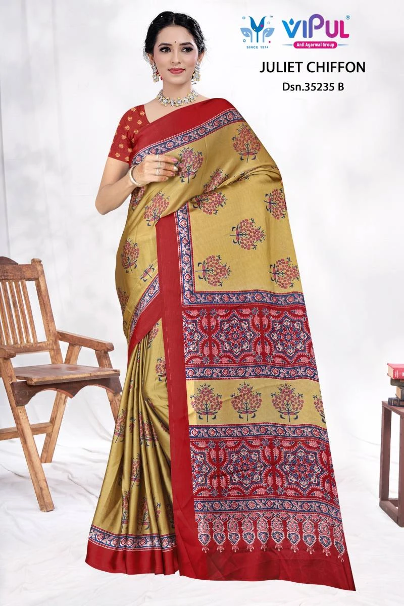 Vipul Juliet Chiffon 35235 a to D