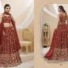 Zeel Ruhana Vol 1 Georgette Zari Embroidery Work Lehenga Choli Collection