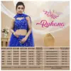 Zeel Ruhana Vol 1 Georgette Zari Embroidery Work Lehenga Choli Collection