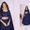 Zeel Vamika Georgette Thread Zari Embroidered Work Wholesale Lehenga Choli Collection
