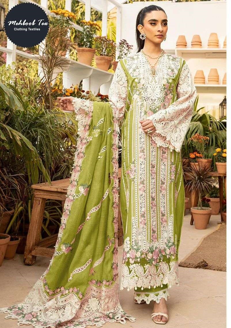 Mehboob Tex Design No-1772 Pure Cotton Wholesale Pakistani Salwar Suit Collection