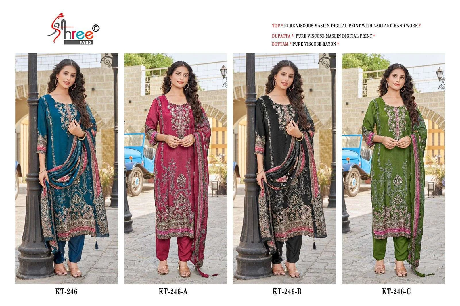 Shree Fab Design No - Kt - 246