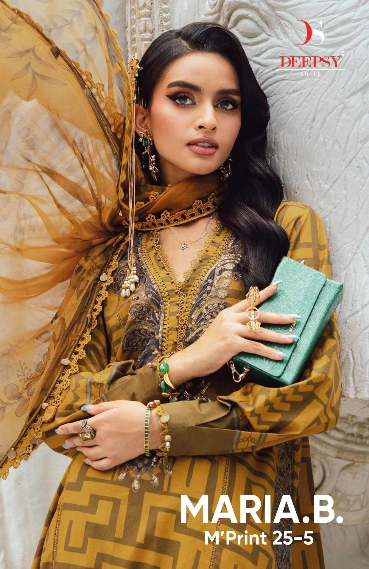 Deepsy Suits Maria B M Prints 25 Vol 5