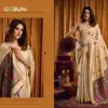 Gobuni Shruti Modal Katha Work Saree Collection
