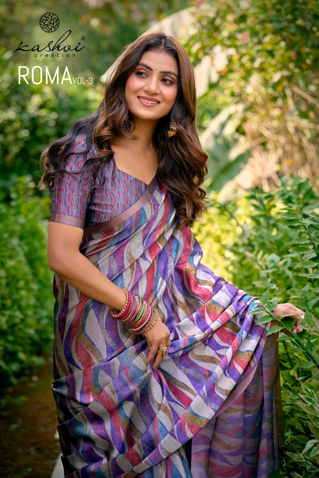 Kashvi Roma Vol 3 Silk Casual Wear Saree Collection