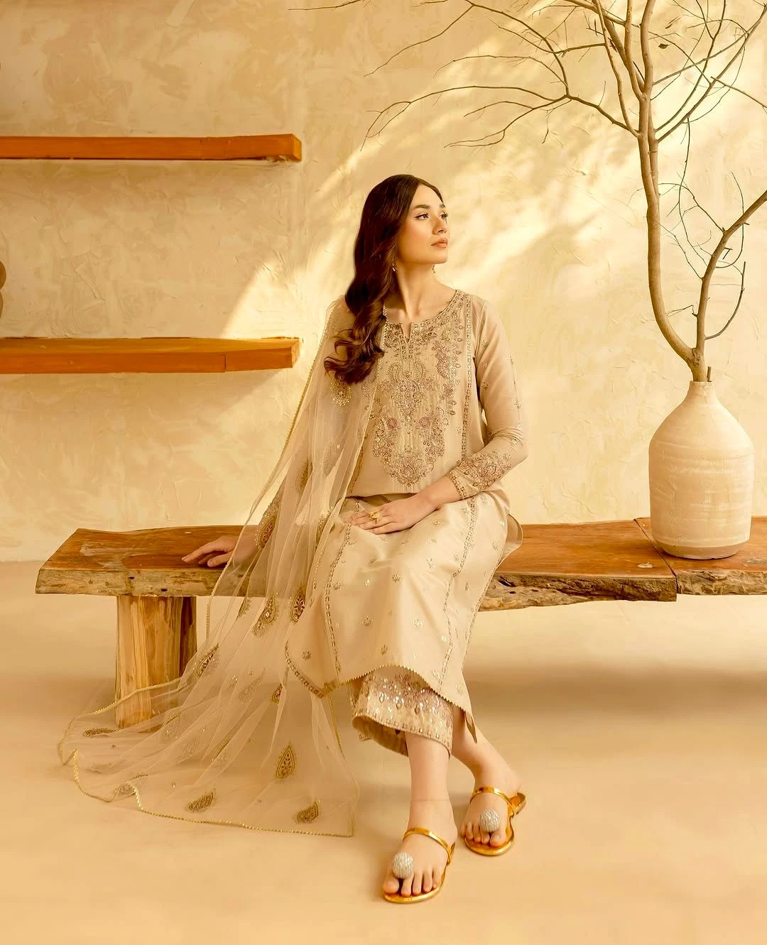 Rama Export Code - 035 Heavy Pure Roman Silk Wholesale Designer Readymade Pakistani Suit Collection