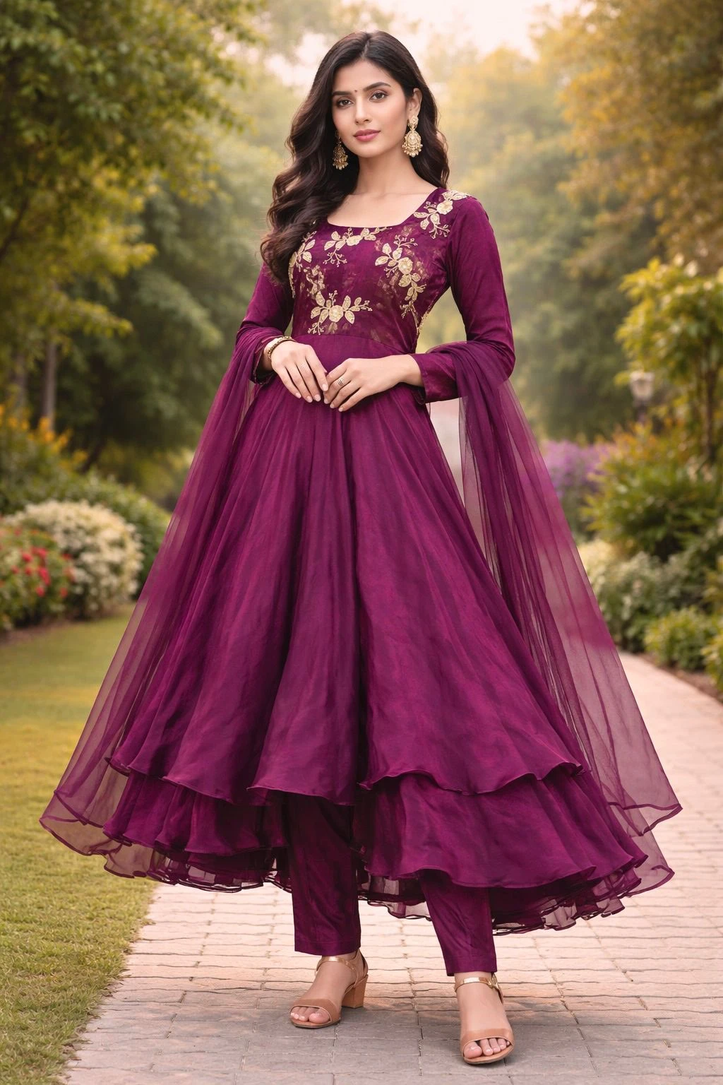 Rama Export Code 434 Heavy Fandy Silk Wholesale Designer Anarkali Gown Collection
