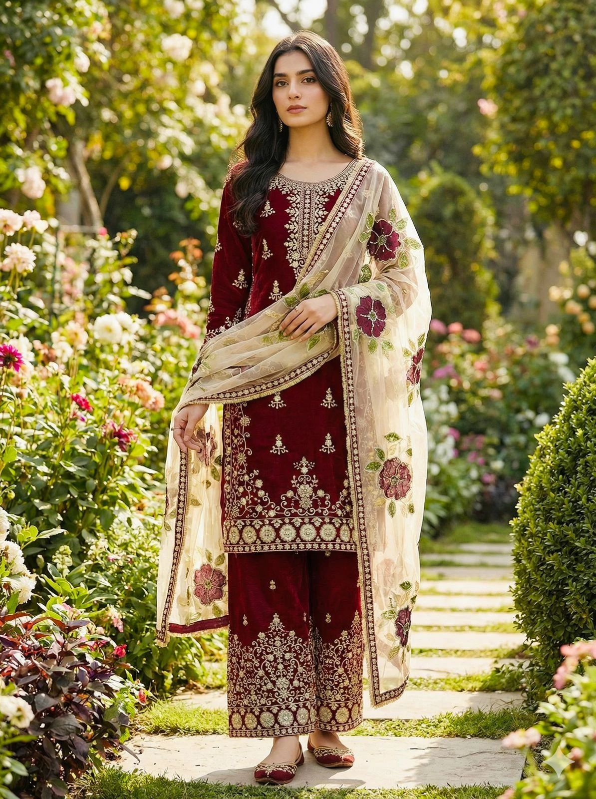 Rama Export Code-5318 Pure GMY SILK Wholesale Readymade Pakistani Suit Collection