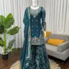 Rama Export Code-5956-B Pure JMC SILK Wholesale Readymade Pakistani Suit Collection