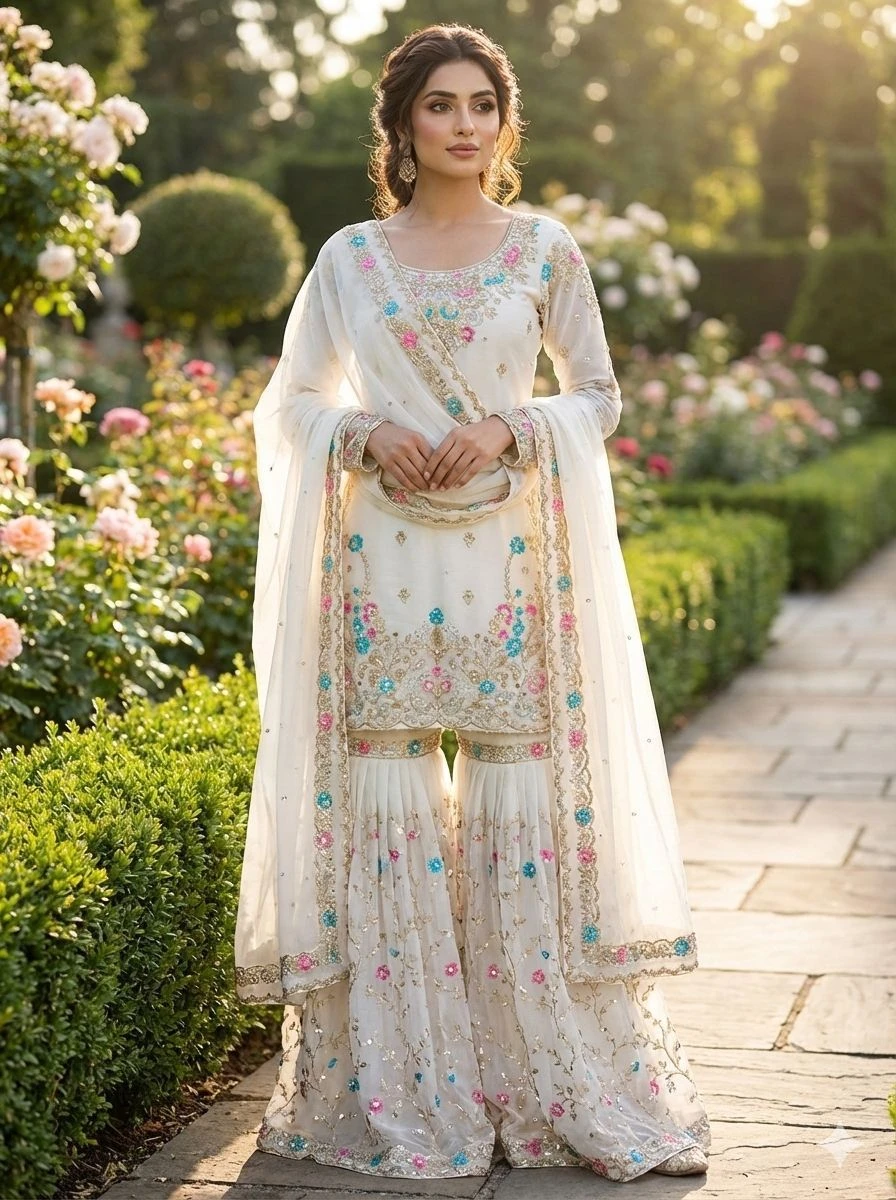 Rama Export Code-5956-C Pure JMC SILK Wholesale Readymade Pakistani Suit Collection