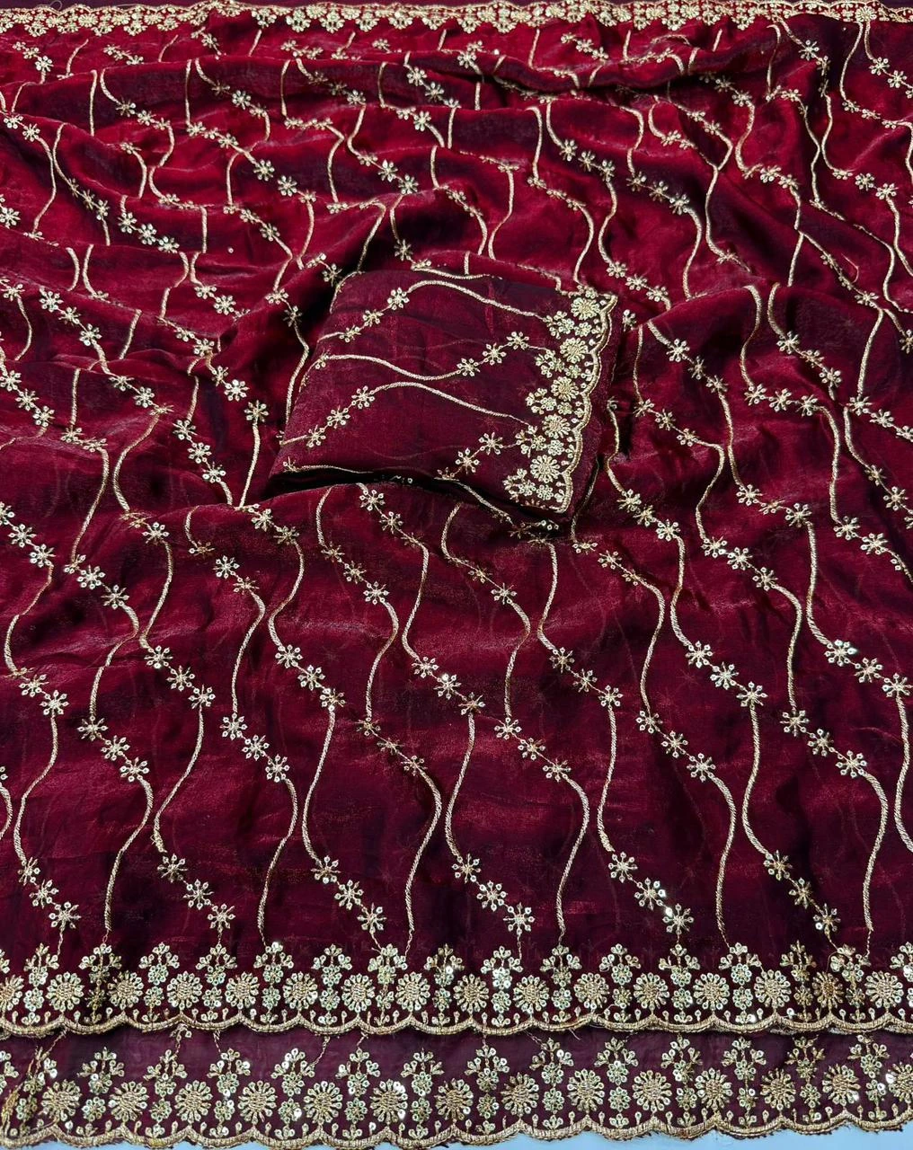 Rama Export KF-1007 Fendy Satin Wholesale Designer Sarees Collection