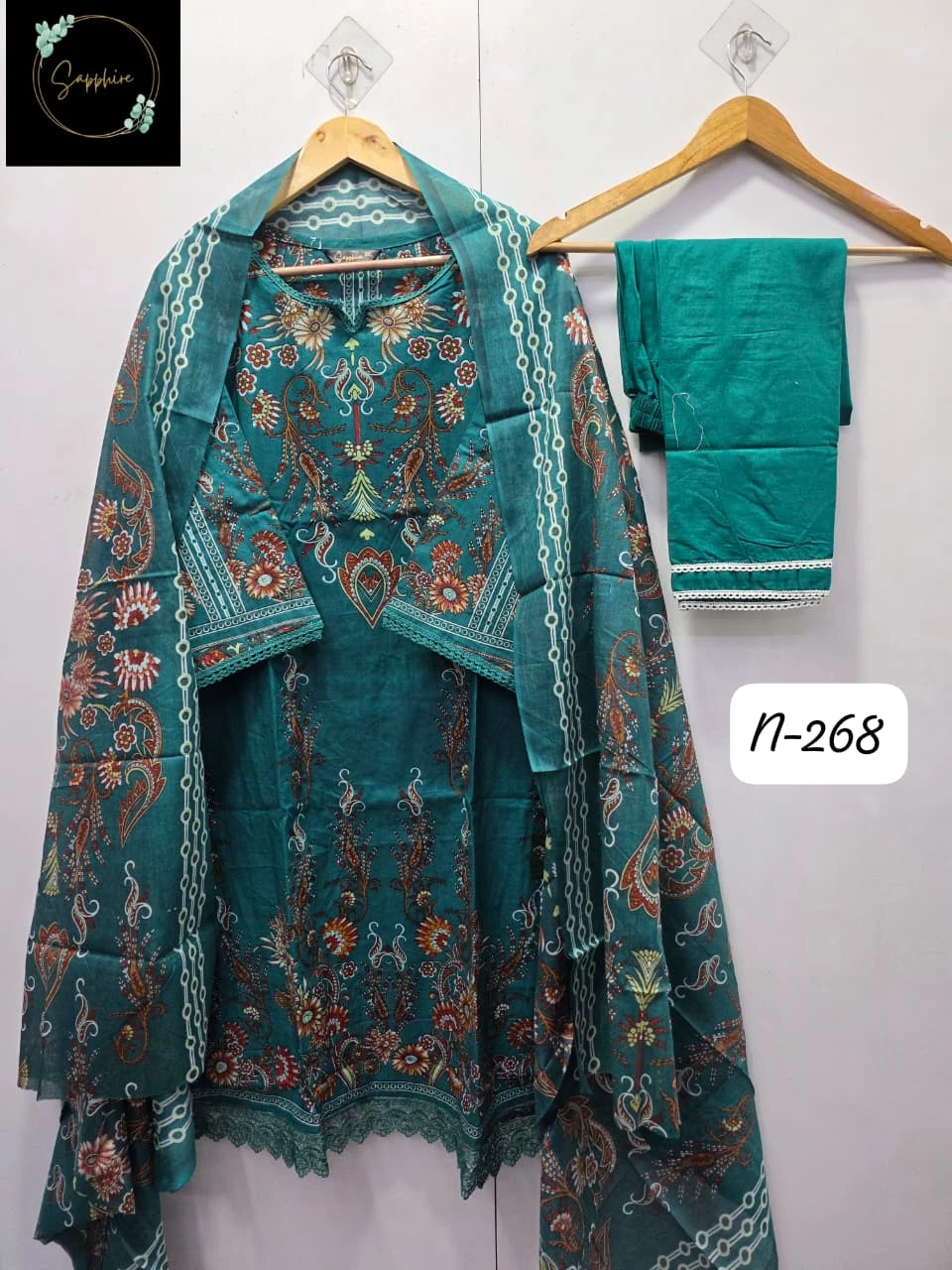 Sapphire Agha Noorain-268 Pure Lawn Wholesale Pakistani Readymade Suit Collection