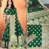 Sd Banarasi Silk Vol 1 Casual Woven Worked Fancy Saree Collection