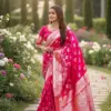 Vt 6078 T Banarasi Silk Zari Weaving Fancy Saree Collection