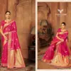 Zarkaashi Jhalak Katan Silk Festival Wear Saree Collection