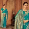 Zarkaashi Jhalak Katan Silk Festival Wear Saree Collection