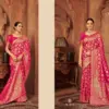 Zarkaashi Kanika Katan Silk Festival Wear Saree Collection