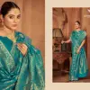 Zarkaashi Kanika Katan Silk Festival Wear Saree Collection