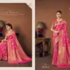 Zarkaashi Kanimoli Banarasi Katan Festival Wear Saree Collection