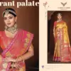 Zarkaashi Rajnandani Banarasi Tissue Embroidery Saree Collection