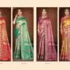 Zarkaashi Rajnandani Banarasi Tissue Embroidery Saree Collection