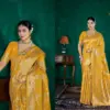 Zarkaashi Vidhatri Katan Silk Festival Wear Saree Collection