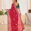 Jalnidhi Ful Patti Georgette with Embroidery Bandhani Saree Collection
